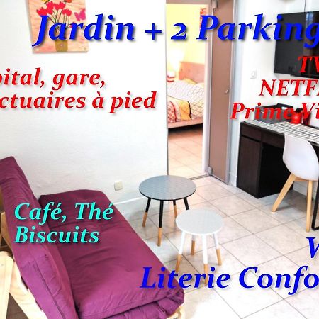 Au Petit Marcadal **Sanctuaires, Hopital, Gare** Apartment Lourdes Exterior foto
