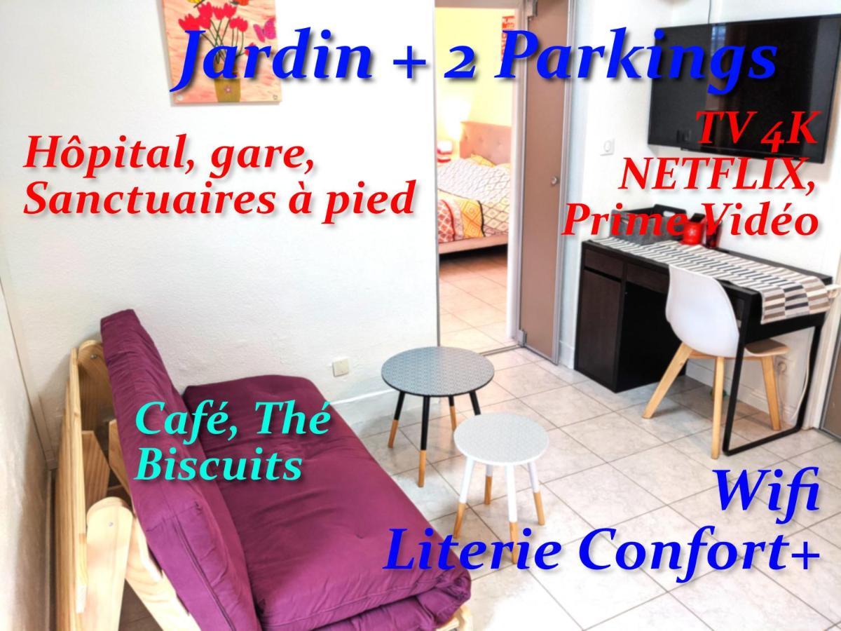 Au Petit Marcadal **Sanctuaires, Hopital, Gare** Apartment Lourdes Exterior foto